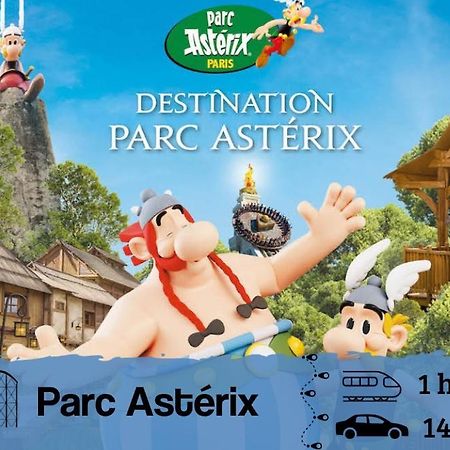 Smart House Airport Cdg, Asterix Lejlighed Louvres Eksteriør billede